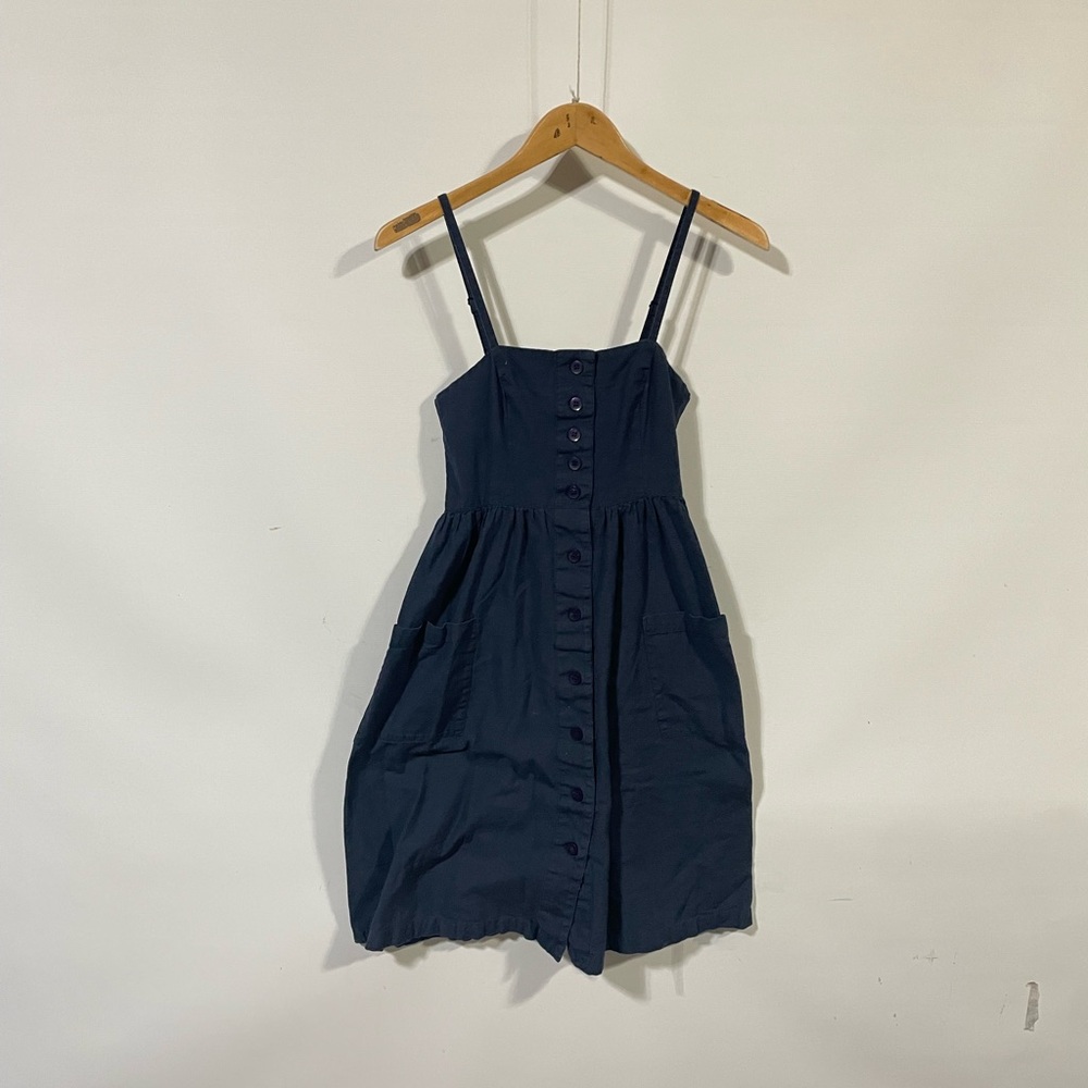 UO Attic Salt • Flax Blend Midi Dress